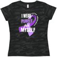 thumbnail image 3 of Inktastic I Wear Purple For Myself Lupus Awareness Women's T-Shirt, 3 of 5