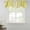 Yellow, variant on Yellow Beige Striped Tie Up Valance Curtains for Windows, Kitchen Curtains Window Treatments, Modern Farmhouse Retro Lines Short Window Shades Valances for Bedroom Bathroom Cafe 42"x18"