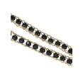 thumbnail image 3 of INSPIRE CHIC Rhinestone Belt for Women Sparkle Chain Crystal Plus Size Waist Belt for Jeans Dresses Fit waist up to 110cm/43" Black, 3 of 5