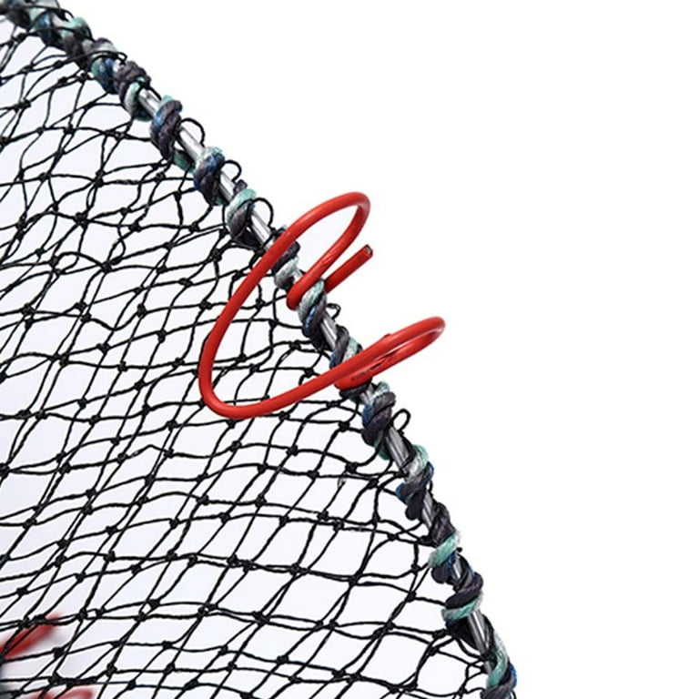 Fishing Net Cage Three-layer Hanging Spring Net Crab Crayfish Lobster  Catcher Trap Fish Cage; Fishing Net Cage Three-layer Hanging Spring Net  Fish