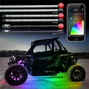XK Glow  Million Color Smartphone Controlled Off Road UTV with 2x 24 in. Tubes, 14x 12 in. Tubes & 18 Xpods