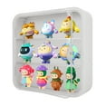 thumbnail image 4 of Clear Display Case for Figures, Collectibles Display Box with Shelves, 12 Inch Wall Mounted or Desktop Plastic Organizer, Miniature Acrylic Display Storage Case for Rock Stone Mini Fi, 4 of 7