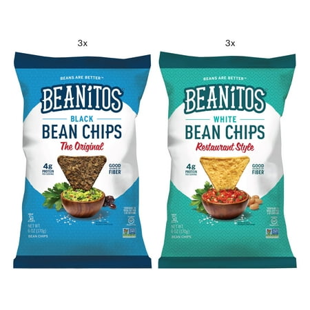 - Beanito's Basic Beans Variety Pack, 5.5 oz, 6 Bags