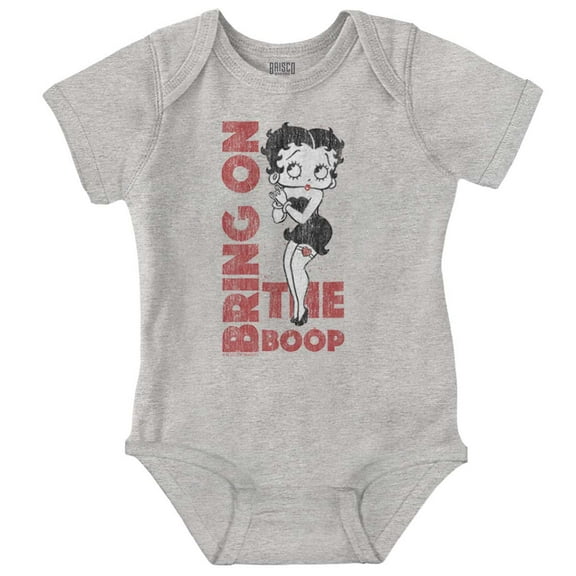 Retro Betty Boop Cartoon Bring It On Bodysuit Jumper Girls Infant Baby Brisco Brands 12M