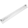 thumbnail image 3 of Soporte de pared para pedidos de cocina, transparente, para llevar, sin perforaciones, con clip para menú, abrazadera de papel, organizador de tickets para restaurantes, comida rápida, hogar, 40 cm, 3 of 4