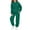 Green A, variant on Girls' Clothing Sets Cute Heart Printed Long Sleeve Hooded Sweatshirt and Sweatpants Track Suits 2 Piece Fall Outfits 2-13 Years