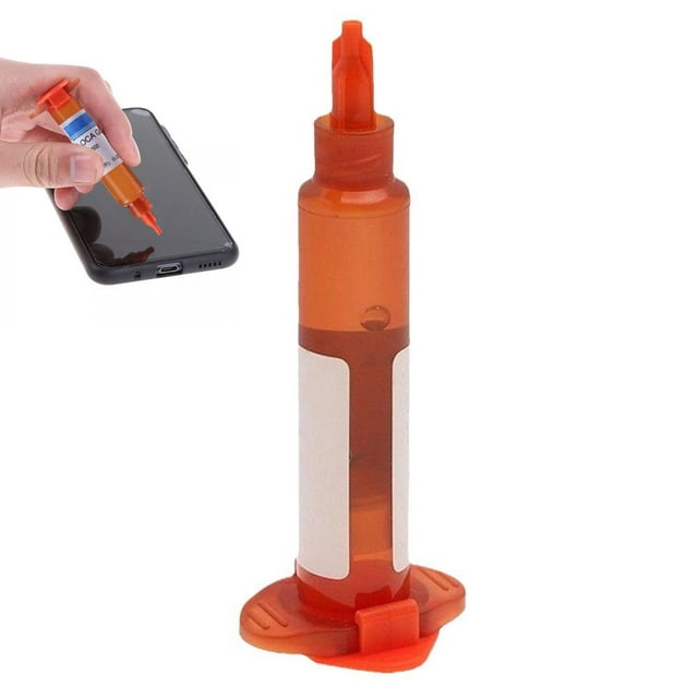 UV Liquid Optical Clear Adhesive Glue for Phone Screen Scratch Repair, Cell Phone Touch Screen Repair Tool, High Light Transmittance Bonding for All Smartphones, 5ml Capacity