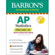 Barron's Test Prep: AP Statistics Premium : With 9 Practice Tests (Paperback)