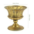 thumbnail image 2 of Dosaele Antique Gold Roman Pillar Urn Planter for Garden and Events, 2 of 6