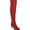 Red, variant on Journee Womens Trill Wide Calf Round Toe Over The Knee Boots