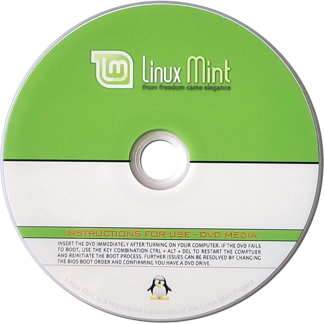 Sistema Operativo Mint Linux LTS DVD 32/64 Bits