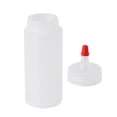 thumbnail image 4 of ColoMX 20 piezas de 120 ml de plástico, botellas de condimento exprimibles con tapa de punta, dispensadores para salsa de tomate, mostaza, salsas picantes, aceite de oliva, juego de barbacoa, 4 of 8