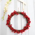 thumbnail image 2 of 30/35 / 40cm s Guirnalda De Navidad Guirnalda Roja Colgando Decoración En Casa De Navidad Guirnaldas Colgantes 30 centimetros Baoblaze Red Holiday Berry Wreath, 2 of 8