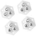 thumbnail image 3 of 4Pcs Self Adhesive Casters Wheel Appliance Roller Slider Small Furniture Casters Wheel Trash Can Appliances Casters, 3 of 7