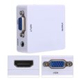 thumbnail image 3 of Convertidor de Interfaz Multimedia de Vga A Alta Definición, Caja de Conversión de Video HD Signal Pequeña Con Puerto de Audio de 3.5 mm Para PC para Computadora para, 3 of 7