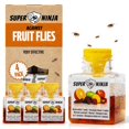thumbnail image 1 of Trampa para moscas de la fruta Super Ninja, 4 unidades, uso interior, segura, hasta 3 semanas, 1 of 8