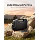 thumbnail image 4 of Altavoz Bluetooth inalámbrico portátil, 40 W (pico de 60 W), sonido fuerte, altavoces impermeables IPX7, tiempo de reproducción de 32 horas, altavoz para exteriores, graves ricos, BT 5.0, emparejamien, 4 of 5