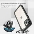 thumbnail image 2 of Feishell Waterproof Rugged Case for iPhone 15 6.1 inch,with Built-in Screen Protector Dustproof Shockproof Drop Proof Case,Heavy Duty Full Body Protection Phone Cover Case,Black, 2 of 6