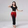 thumbnail image 4 of asdoklhq Skirt for Women Plus Size,Sequin Belly Costume Tassel Wrap Skirt Club Mini Skirt, 4 of 4