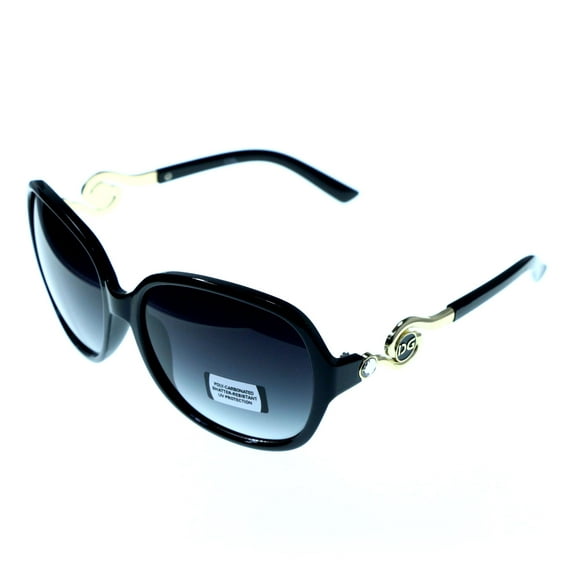 Mi Amore UV protection Shatter Resistant Poly carbonate Goggle-Sunglasses Black Frame & Black Lens