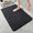 Black, variant on Muddy Cat Rug, Memory Foam Bath Mat Cobblestone Bathroom Mucky Rug, Super Water Absorbent Soft Bath Carpet, Non-Slip Washable Bath Mat for Bathroom Bedroom Living Room Pet Area,16"×24",Black