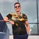 thumbnail image 4 of Fotbe Luxurious Gold Flow Camiseta Polo de Golf para Hombre con Estampado – Camisa Deportiva Transpirable con Cuello Abotonado-X-Large, 4 of 6
