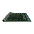 thumbnail image 2 of Ahgly Company Indoor Square Persian Turquoise Blue Traditional Area Rugs, 4' Square, 2 of 4