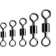 thumbnail image 5 of 210 Uds. Conector de pesca de 8 formas, rodamiento de bolas, anillo sólido giratorio para pesca de carpa, 5 of 9