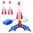 thumbnail image 2 of Qonioi KidsStep On Rocket Launcher Toy, Outdoor Stomp Launch Pad with 3 Luminous Foam Rockets for Backyard Park Play, ChildrensOutdoor Activity Toy, Foam Rocket Launcher Blaster, 2 of 3