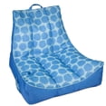 thumbnail image 2 of Big Joe Captain's Float No Inflation Needed Pool Lounger, Coral Bloom Double Sided Mesh, Quick Draining Fabric, 3 feet, 2 of 8