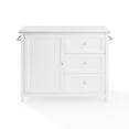 thumbnail image 6 of Crosley Furniture Soren Solid Granite Stone Top Kitchen Island/Cart in White, 6 of 19