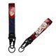 thumbnail image 3 of Llavero con forma de pico de águila y figuras geniales de anime, cordón corto usado en el teléfono, soporte para credencial, colgante USB, cordón portátil para llaves, 3 of 5