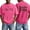 Hot Pink, variant on Mens Christian Graphic T Shirts - 'Walking By Faith Tripping Constantly' Vintage Acid Wash Tshirt Oversized Faith Quote Religious Casual Tops for Streetwear Summer Vacation