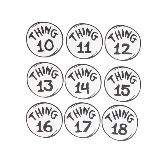 Dr. Seuss Costume Thing 10-18 Patch Set