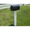 thumbnail image 4 of Handy Post Sleeve, HP-1WSL, 42-in H x 4-in W, Heavy Duty, White, Vinyl Mailbox Post Sleeve, 5 lbs, 4 of 5