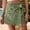 Green, variant on Skirts for Women Skirt Modern Casual Solid Color Border Texture Culottes for Everyday Wear Blue M