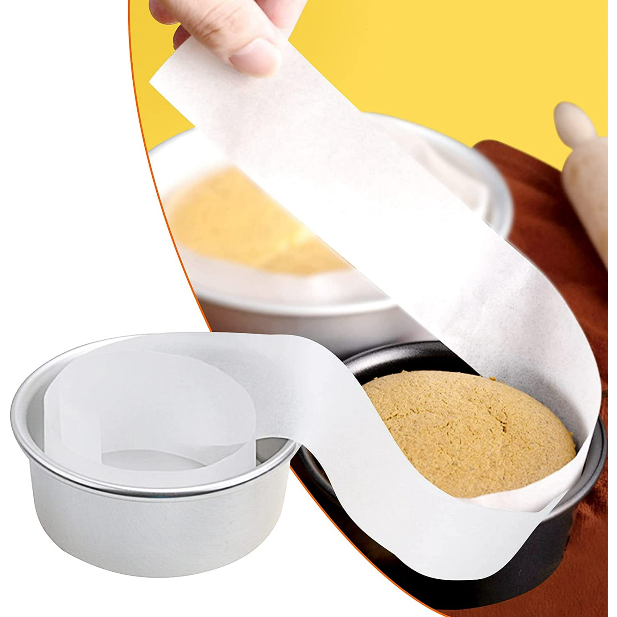 Cut Baking Sheet How To Line A Circular Pan With Parchment Paper