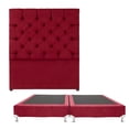 thumbnail image 1 of Box Base Cama King Size + Cabecera Capri Rojo, 1 of 8