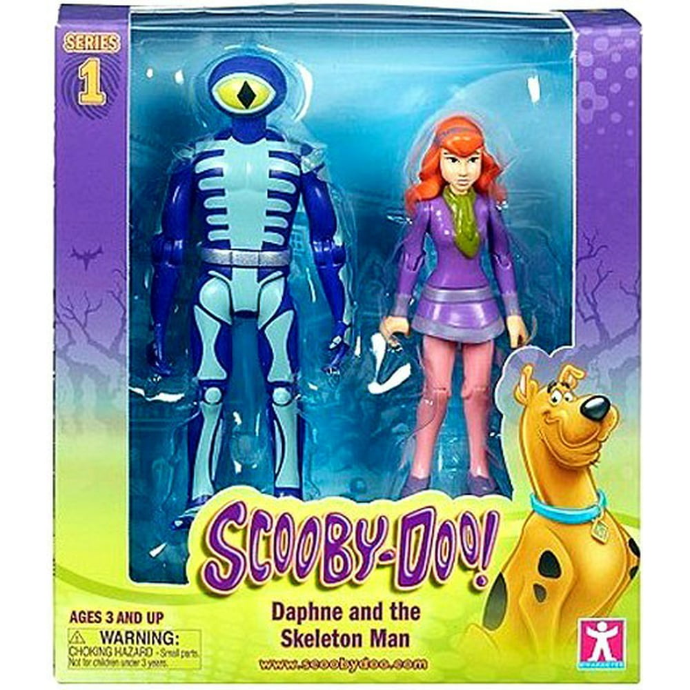 Scooby Doo Series 1 Daphne & Skeleton Man Action Figure 2Pack