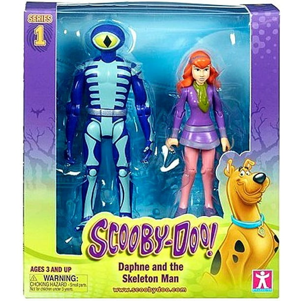 Scooby Doo Series 1 Daphne & Skeleton Man Action Figure 2Pack