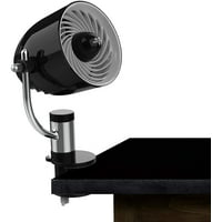 Vornado Pivot Personal Air Circulator Clip On Fan with Multi-Surface Mount (Black)