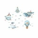 thumbnail image 5 of Juego de 4 pegatinas de pared grandes MACHAO Ballenas del mundo submarino 30 * 90 CM, 5 of 5