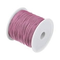 thumbnail image 3 of Uxcell Nylon Cord DIY Making Satin String Craft Wire with Plastic Spool 147ft, Rose Pink, 3 of 4