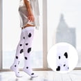 thumbnail image 1 of unbranded 1Par Medias Hasta Con Estampado De Vaca En Material Transpirable Y Cómodo, 1 of 7