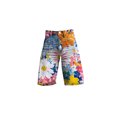 thumbnail image 4 of kaondbfi Women's Summer High Waisted Shorts Knee Length Fashionable and Casual Style with Pockets Lightweight and Breathable, 4 of 4