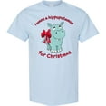 thumbnail image 3 of Inktastic I Want a Hippopotamus for Christmas T-Shirt, 3 of 5