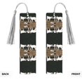 thumbnail image 2 of Kdxio Cute Goat Baby Print Metal Tassel Bookmarks,Perfect Gift for Art Lovers and Bookworms Metal Bookmarks for Women, 2 of 8