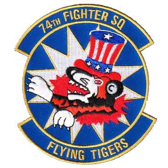74th Fighter Squadron Flying Tigers Patch – Sew On