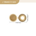 thumbnail image 2 of unbranded 100Ud Tornillos De Plástico Café Con Bisagra Para Proteger Y Embellecer Muebles, 2 of 6
