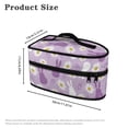 thumbnail image 6 of HELLHERO Bunny Daisy Pattern Portable Steamer Travel Organizer Universal for Most Iron Portable Travel Steamer Carrier Bag, Case Only, 6 of 6